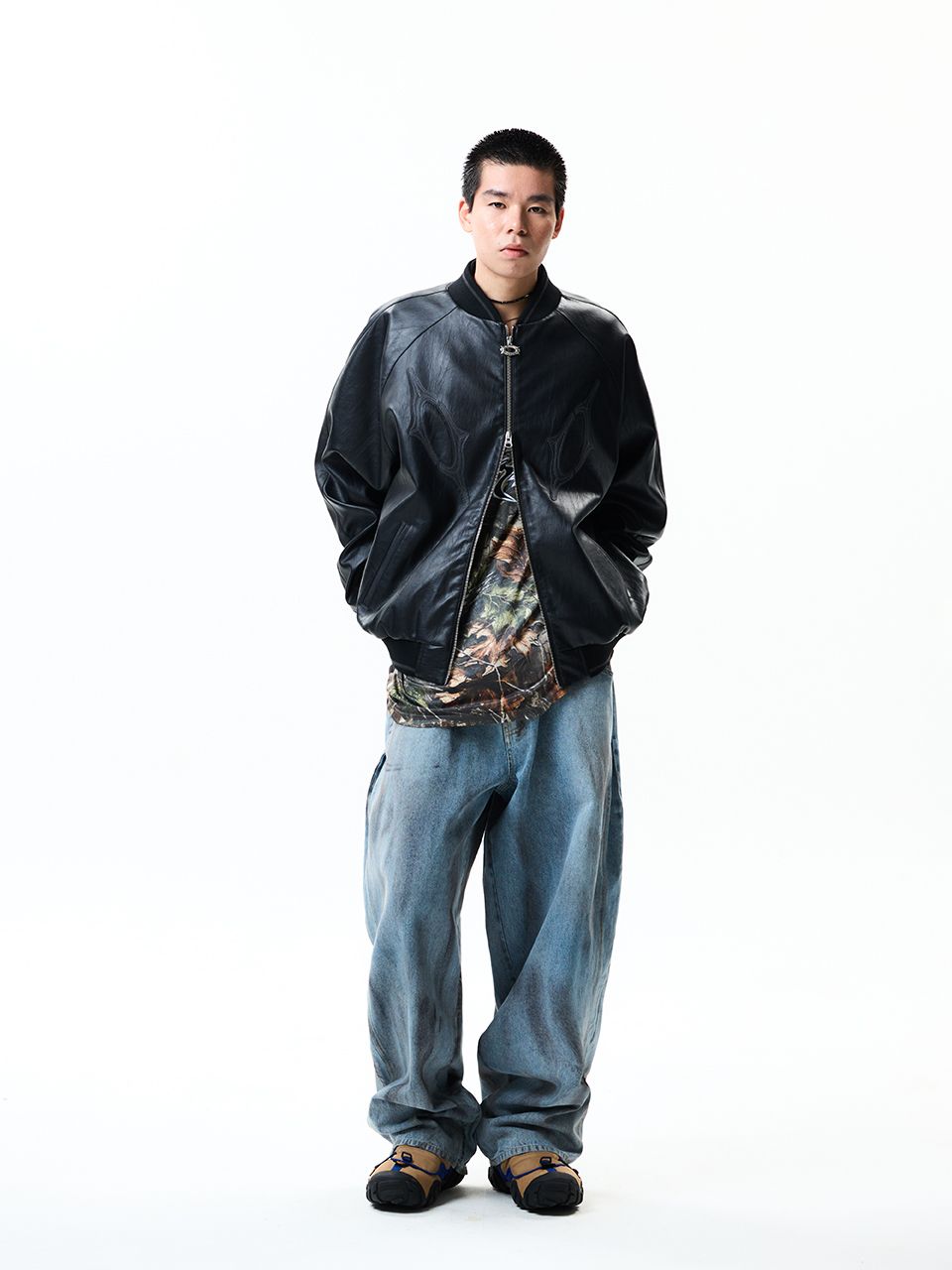 MUSINSA | CRITIC SOUVENIR JACKET BLACK