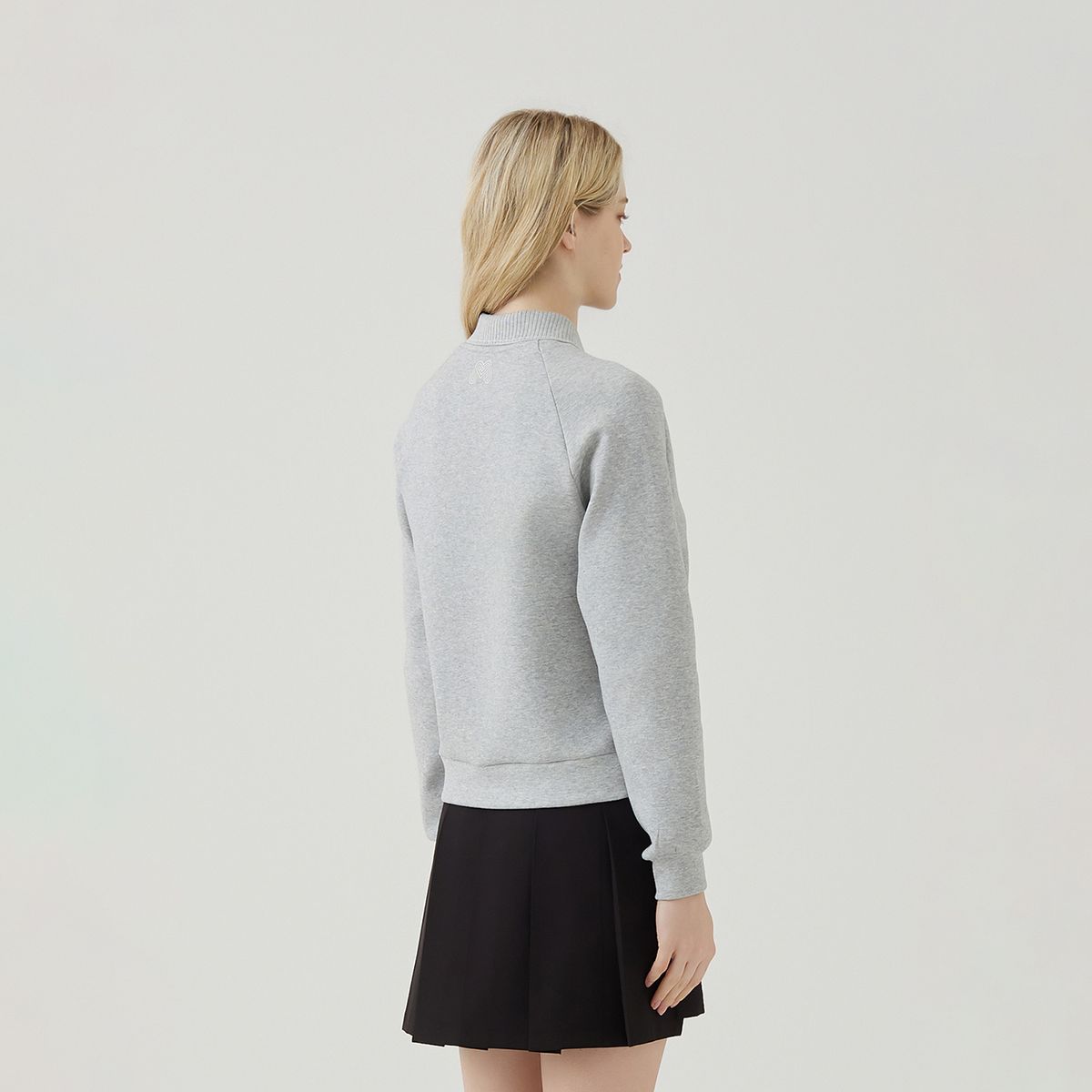 마틴골프(MARTINE GOLF) Circle Logo Point Shirts_M/Grey