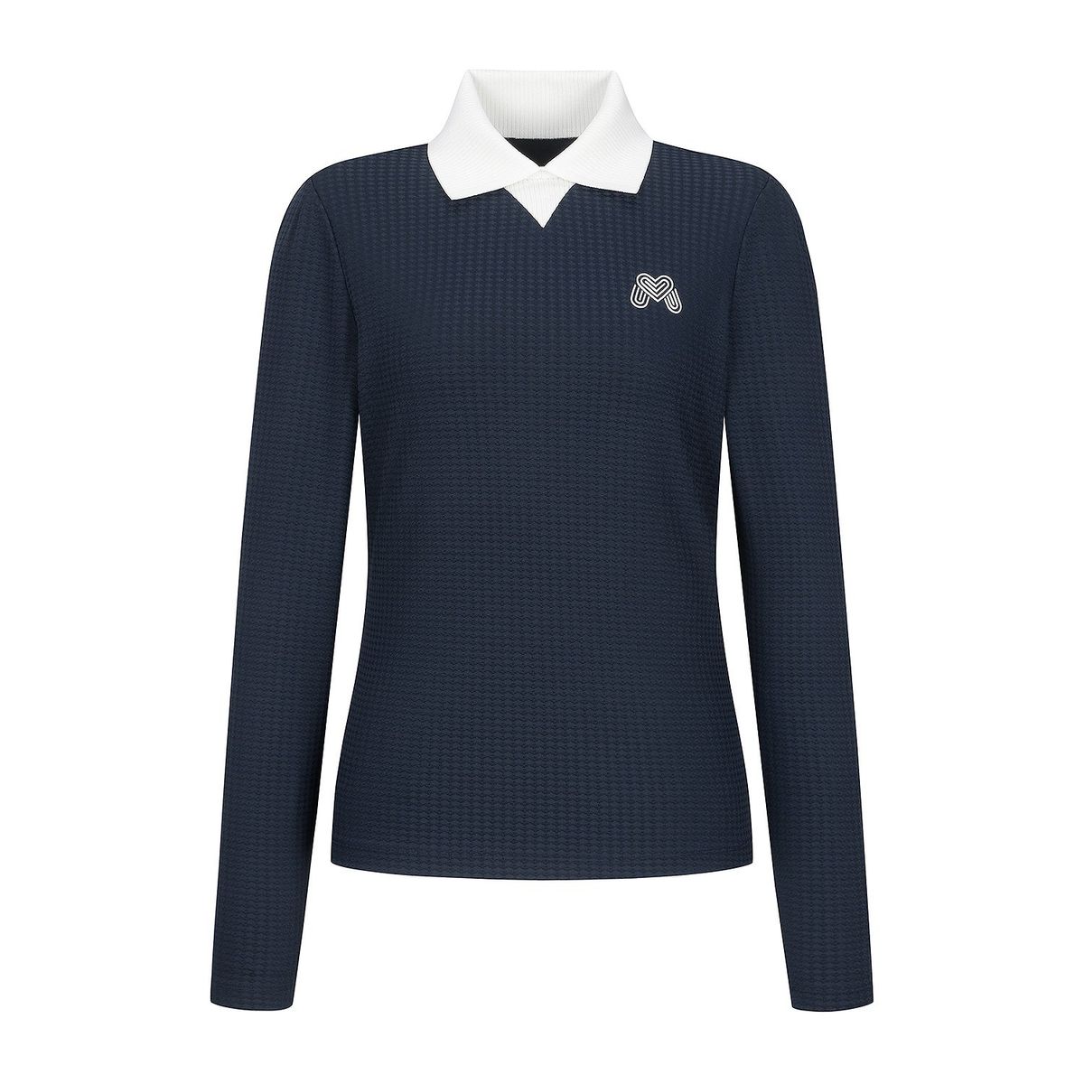 마틴골프(MARTINE GOLF) Pullover Knit Collar Shirts_Navy