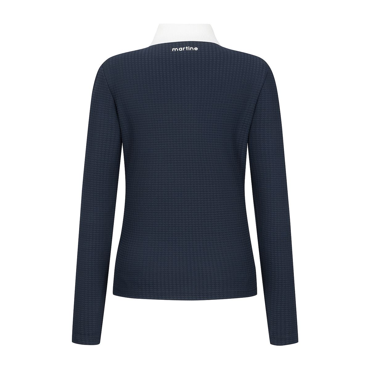 마틴골프(MARTINE GOLF) Pullover Knit Collar Shirts_Navy