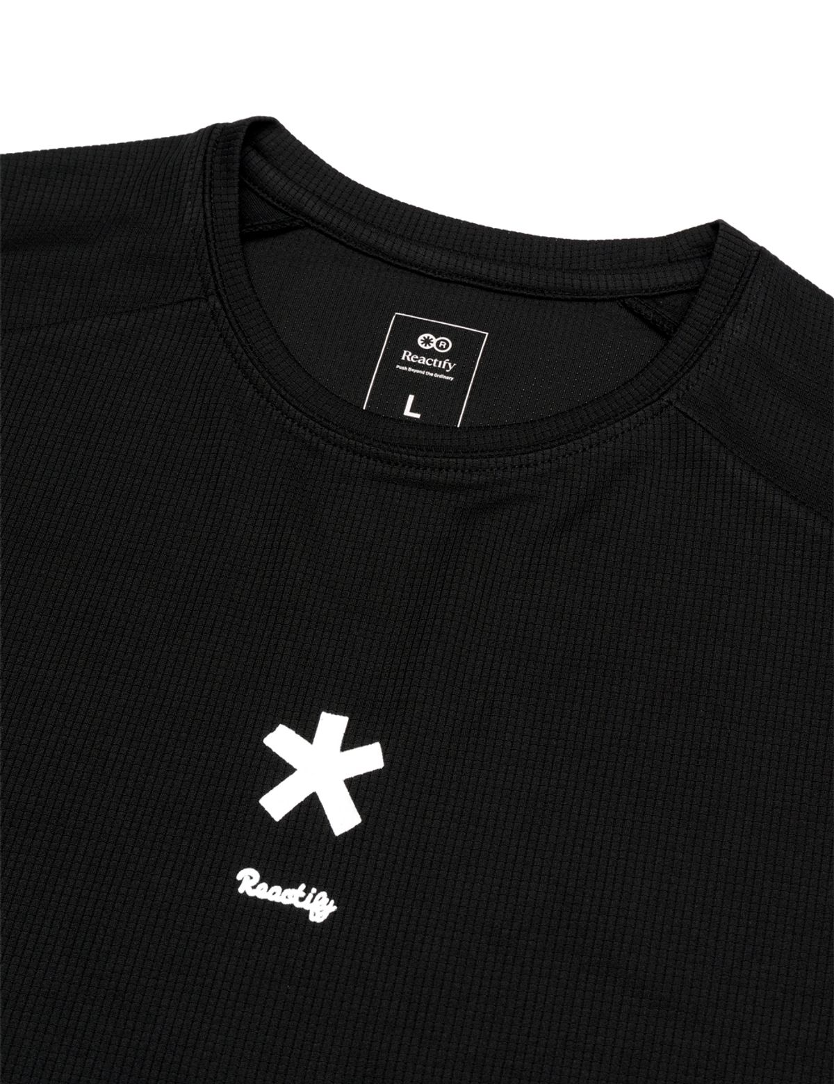 리액티파이(REACTIFY) Reactify loose fit T-Shirt Black