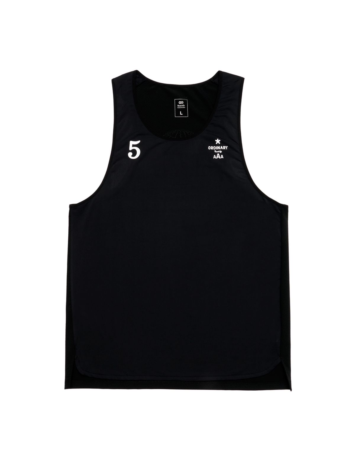 리액티파이(REACTIFY) Ordinary Singlet Black
