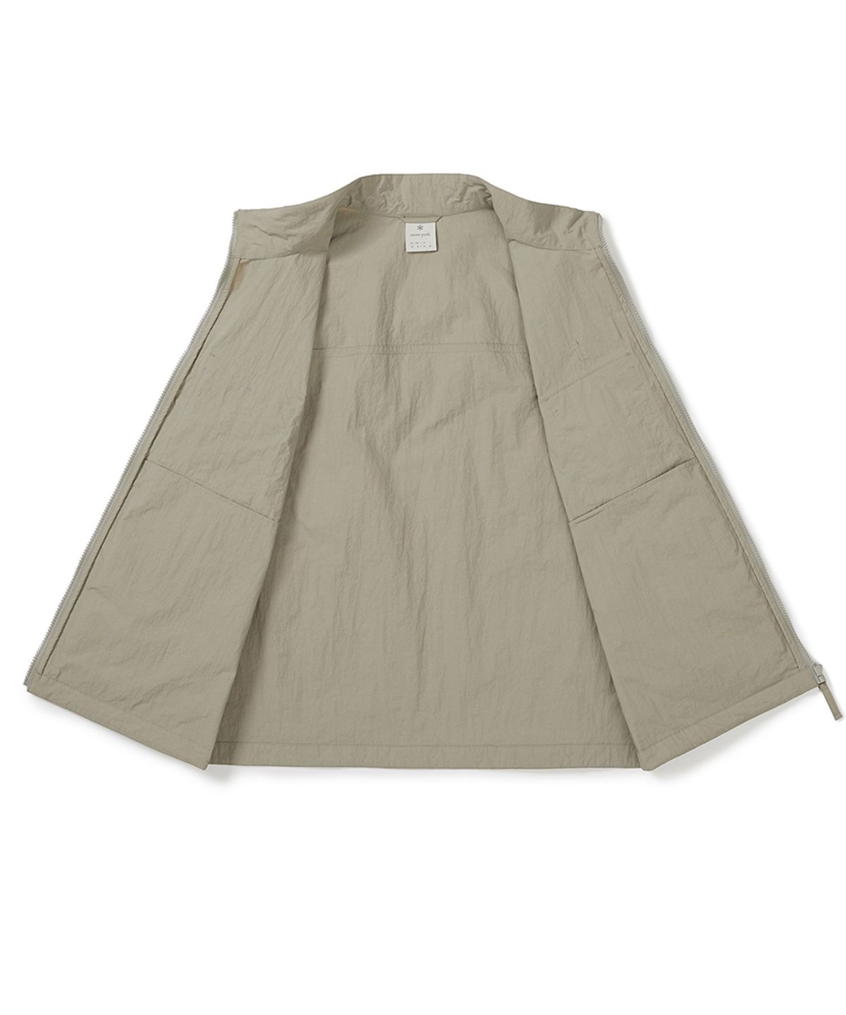 스노우피크 어패럴(SNOWPEAK APPAREL) 페이퍼리 베스트 (S25ZMLVE54) Beige