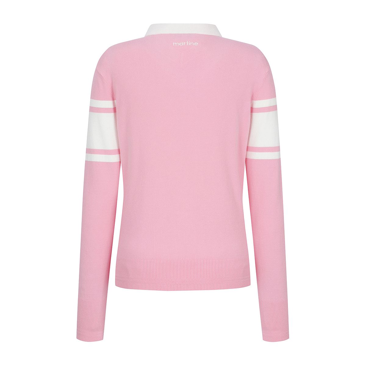 마틴골프(MARTINE GOLF) Logo V Neck Pullover_L/Pink