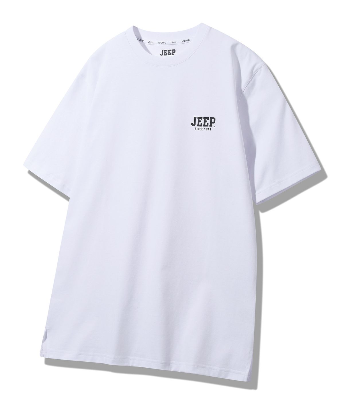 지프(JEEP) [2PACK] 170g 싱글 에어그램 레이어드 반팔 티셔츠 (JQ5TSU150BK)
