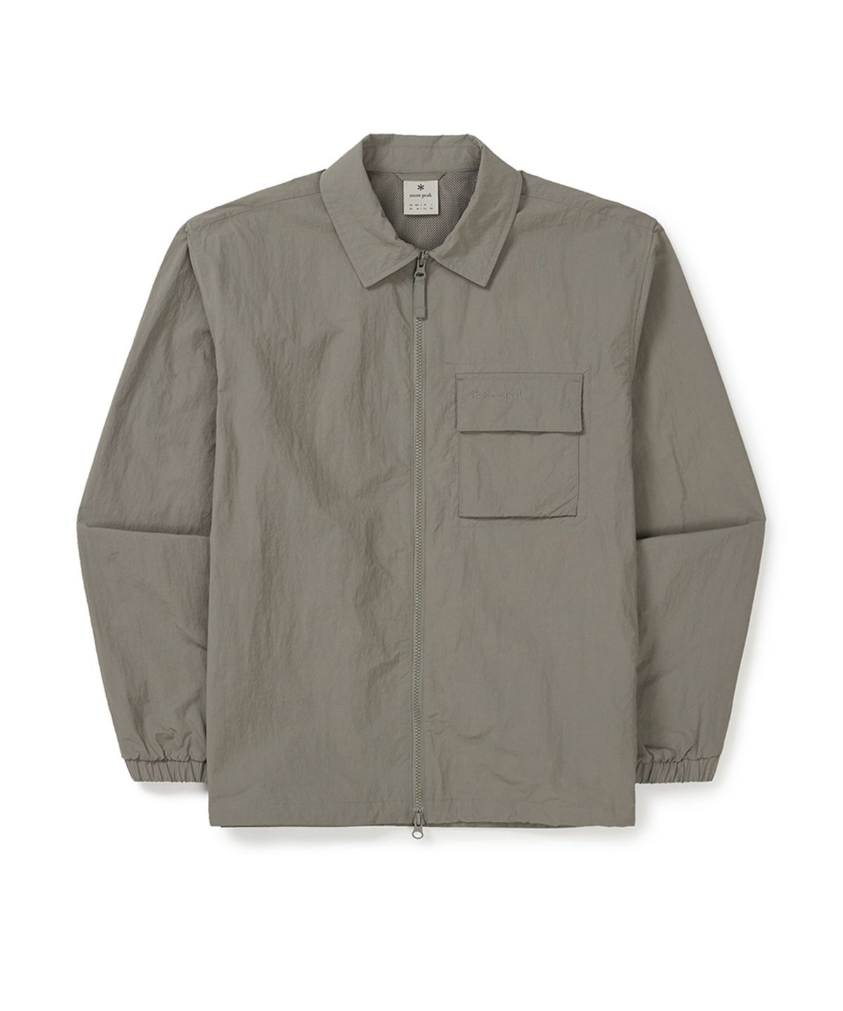 스노우피크 어패럴(SNOWPEAK APPAREL) 페이퍼리 셔츠 자켓 (S25ZMLSH54) Vintage Khaki