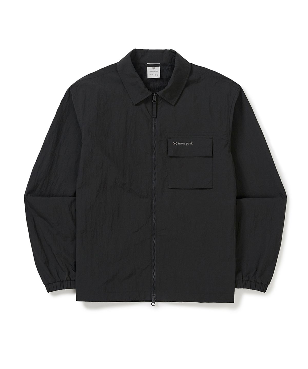 스노우피크 어패럴(SNOWPEAK APPAREL) 페이퍼리 셔츠 자켓 (S25ZMLSH54) Dark Charcoal