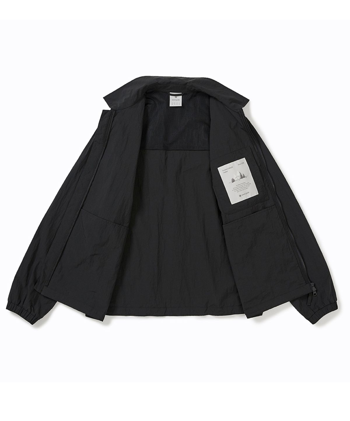 스노우피크 어패럴(SNOWPEAK APPAREL) 페이퍼리 셔츠 자켓 (S25ZMLSH54) Dark Charcoal