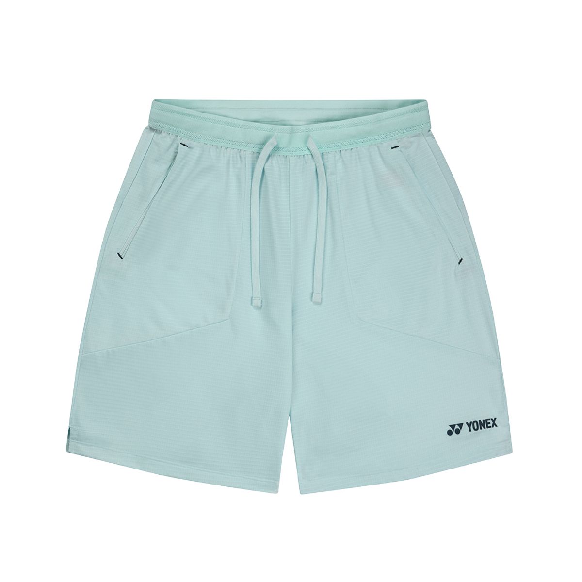 요넥스(YONEX) 255PH001M 카키 그레이/페일 민트 남성용 허리 밴드 테니스 반바지