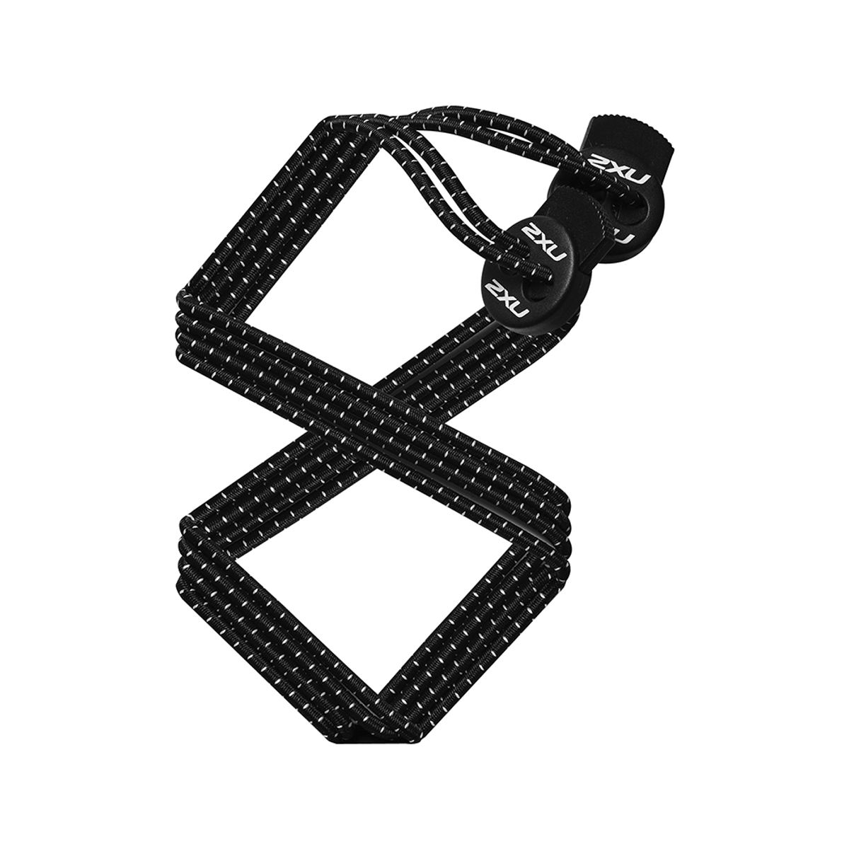 투타임즈유(2XU) 공용 퍼포먼스 락 레이스 신발끈 블랙_UA1855GBLK-BLK