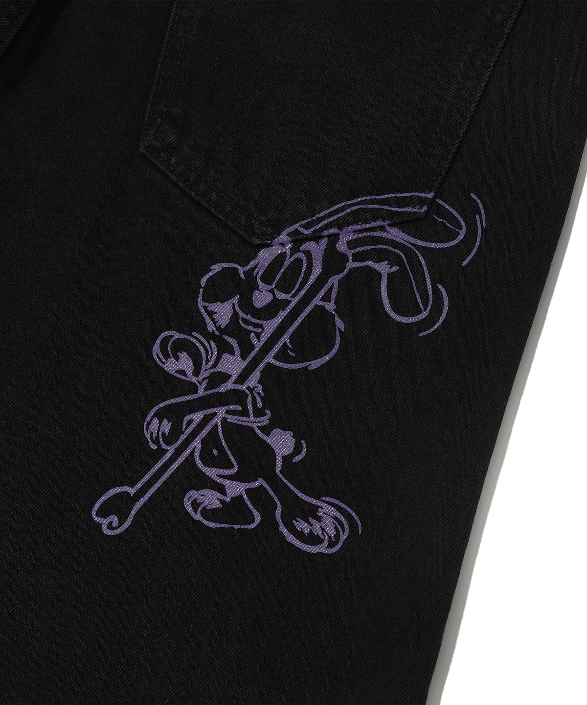 리트리버클럽(RETRIEVER CLUB) LIL RABBIT DENIM [BLACK]
