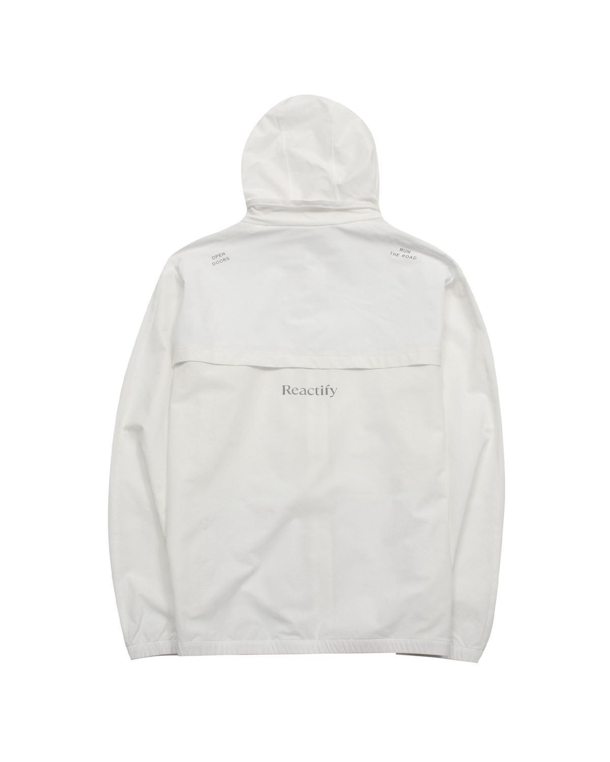 리액티파이(REACTIFY) hooded Traning jacket White