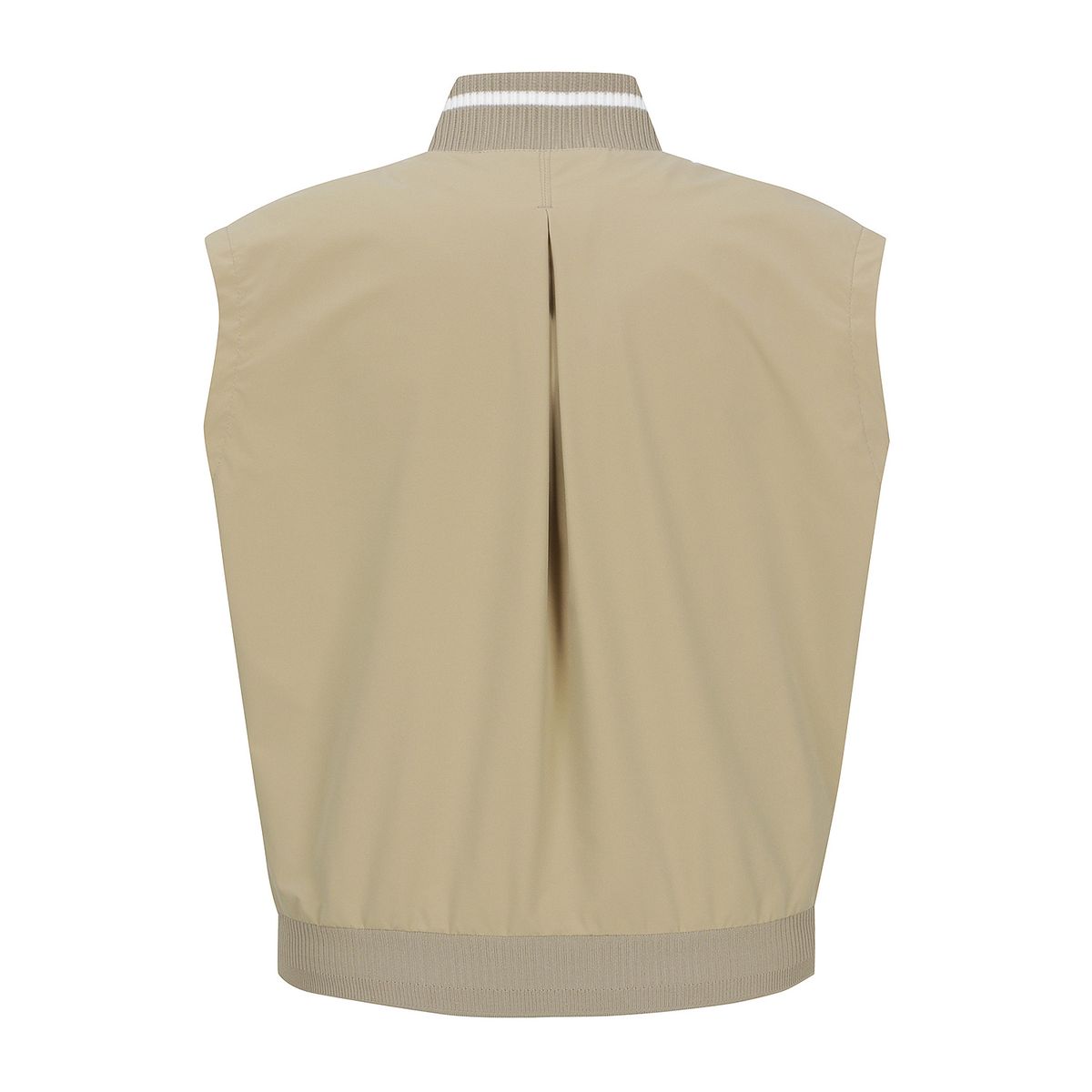 마틴골프(MARTINE GOLF) Shawl Collar Vest_Beige