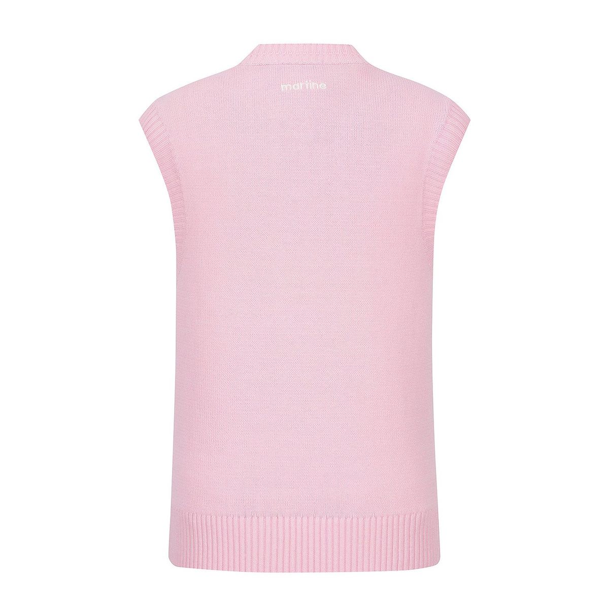 마틴골프(MARTINE GOLF) Argyle Knit Vest_L/Pink
