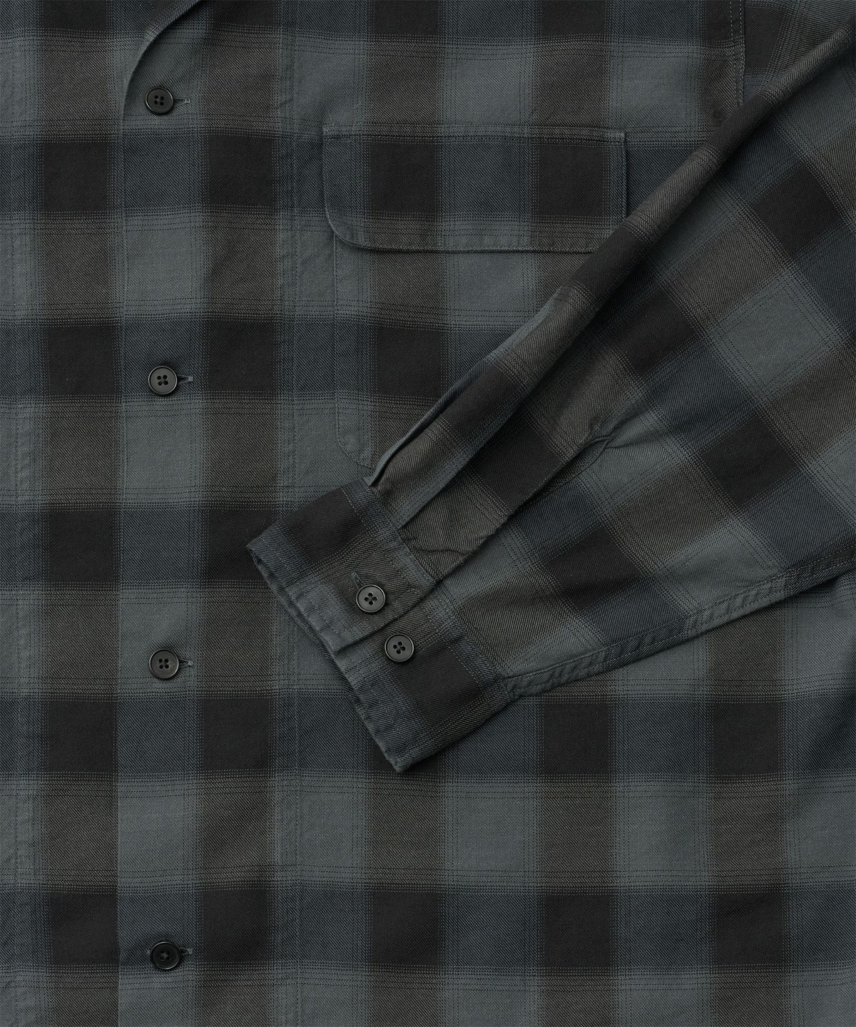 어나더 오피스(ANOTHER OFFICE) Granada Open-Collar Shirt (Dawn)