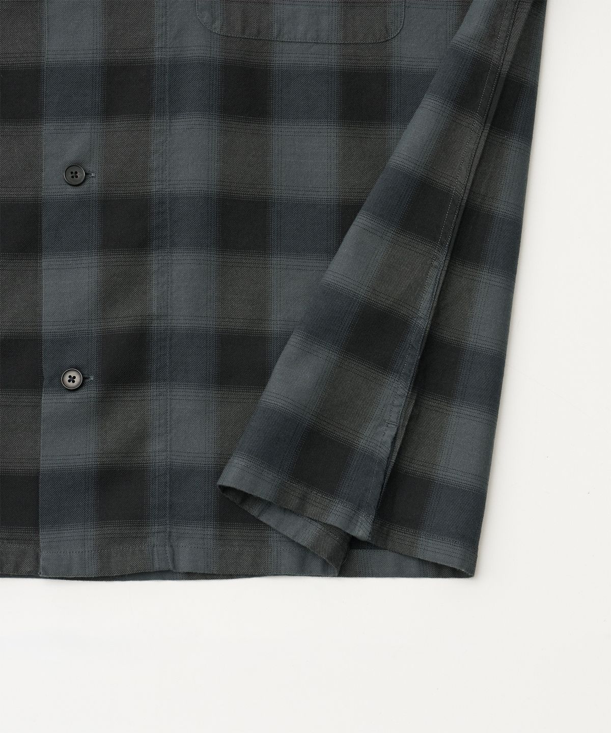 어나더 오피스(ANOTHER OFFICE) Granada Open-Collar Shirt (Dawn)