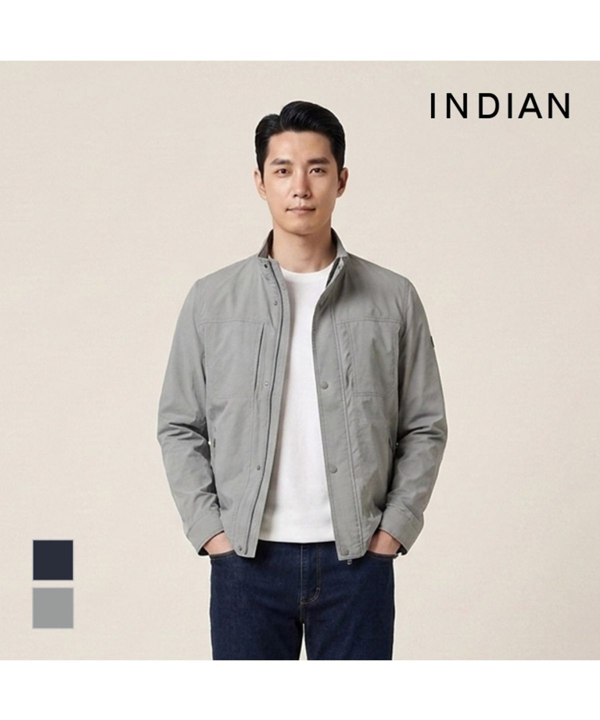 인디안(INDIAN) 반우라 사파리 자켓_MITKA3S1501