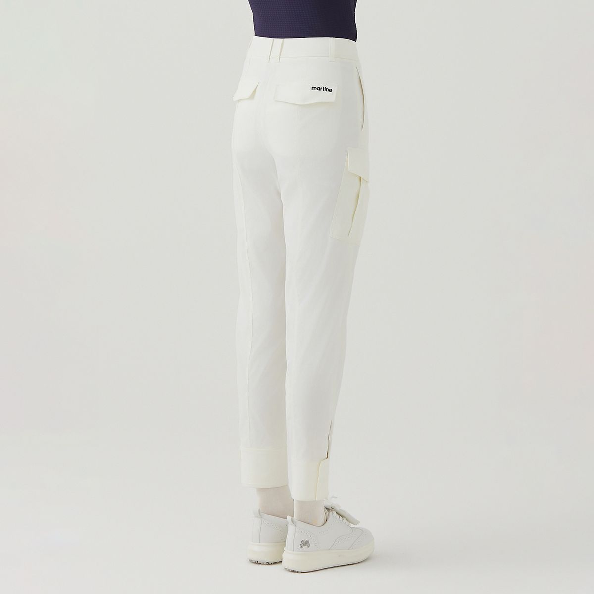 마틴골프(MARTINE GOLF) Pocket Jogger Pants_O/White