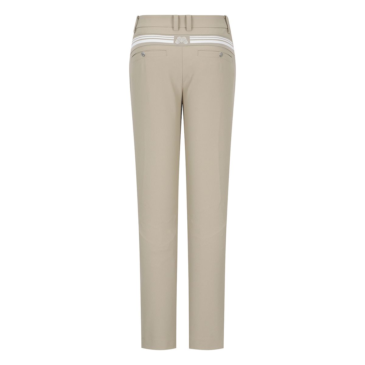 마틴골프(MARTINE GOLF) Band Logo Slim Fit Pants_Beige