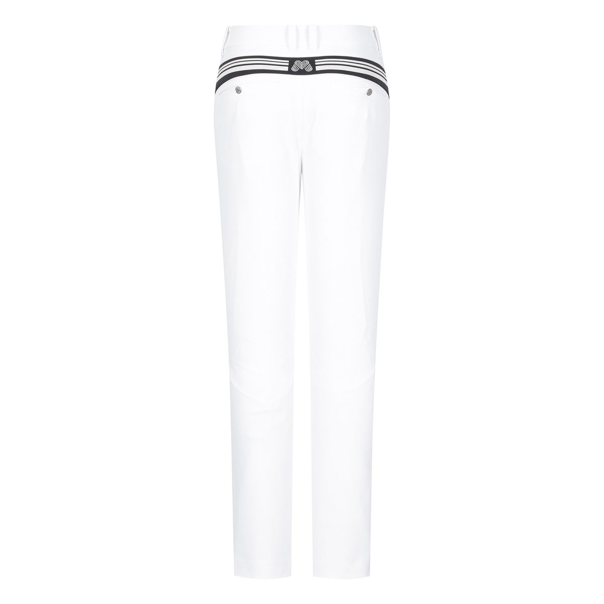 마틴골프(MARTINE GOLF) Band Logo Slim Fit Pants_O/White