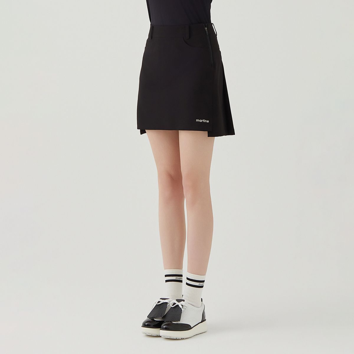 마틴골프(MARTINE GOLF) Back Pocket Culotte_Black