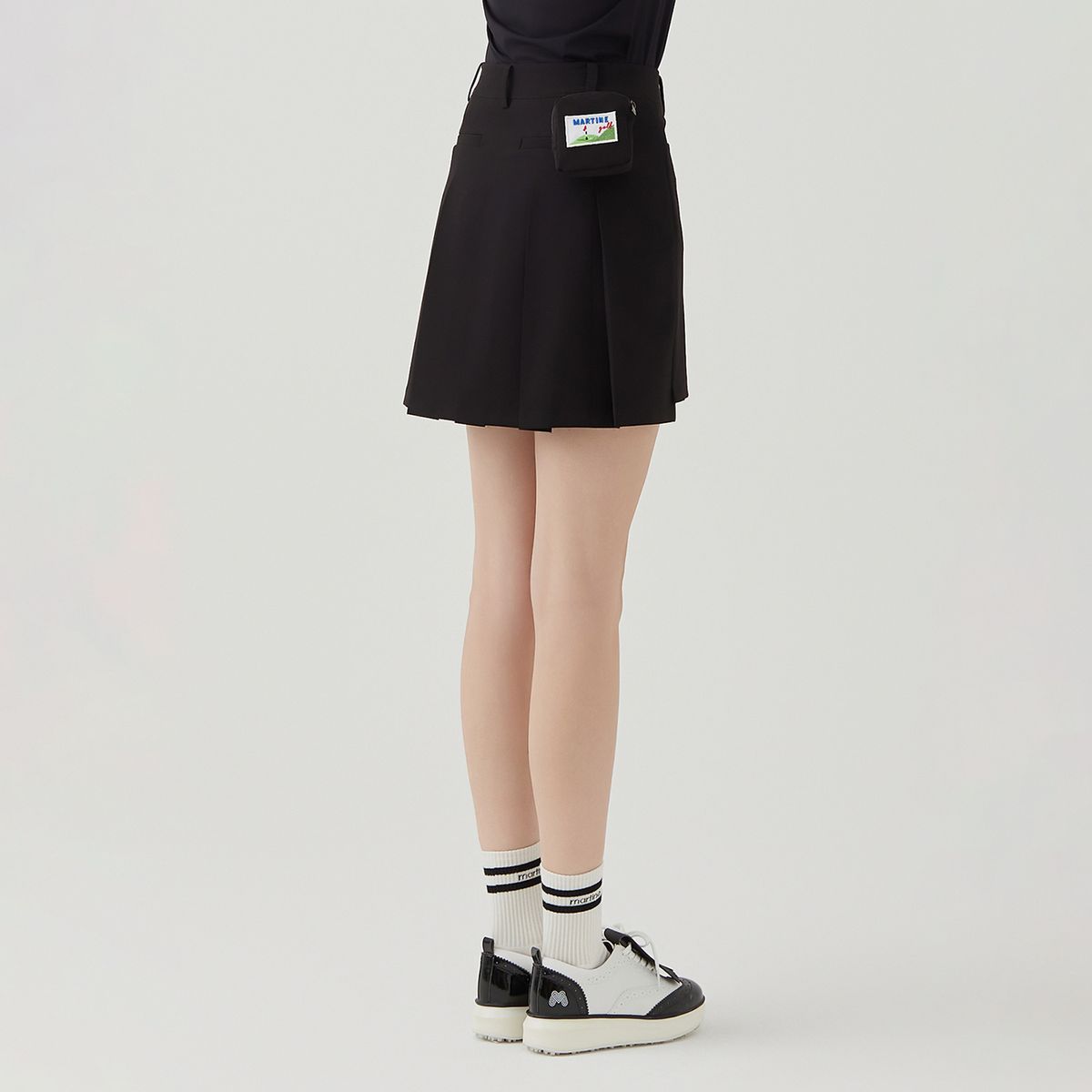 마틴골프(MARTINE GOLF) Back Pocket Culotte_Black