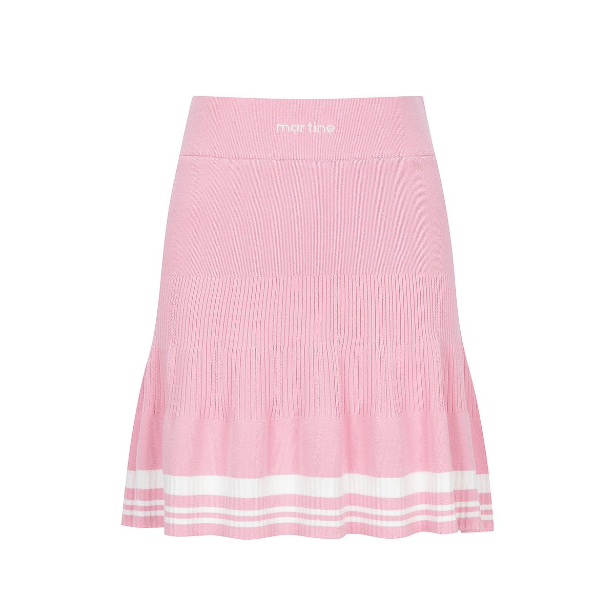 마틴골프(MARTINE GOLF) Flared Knit Culotte_L/Pink