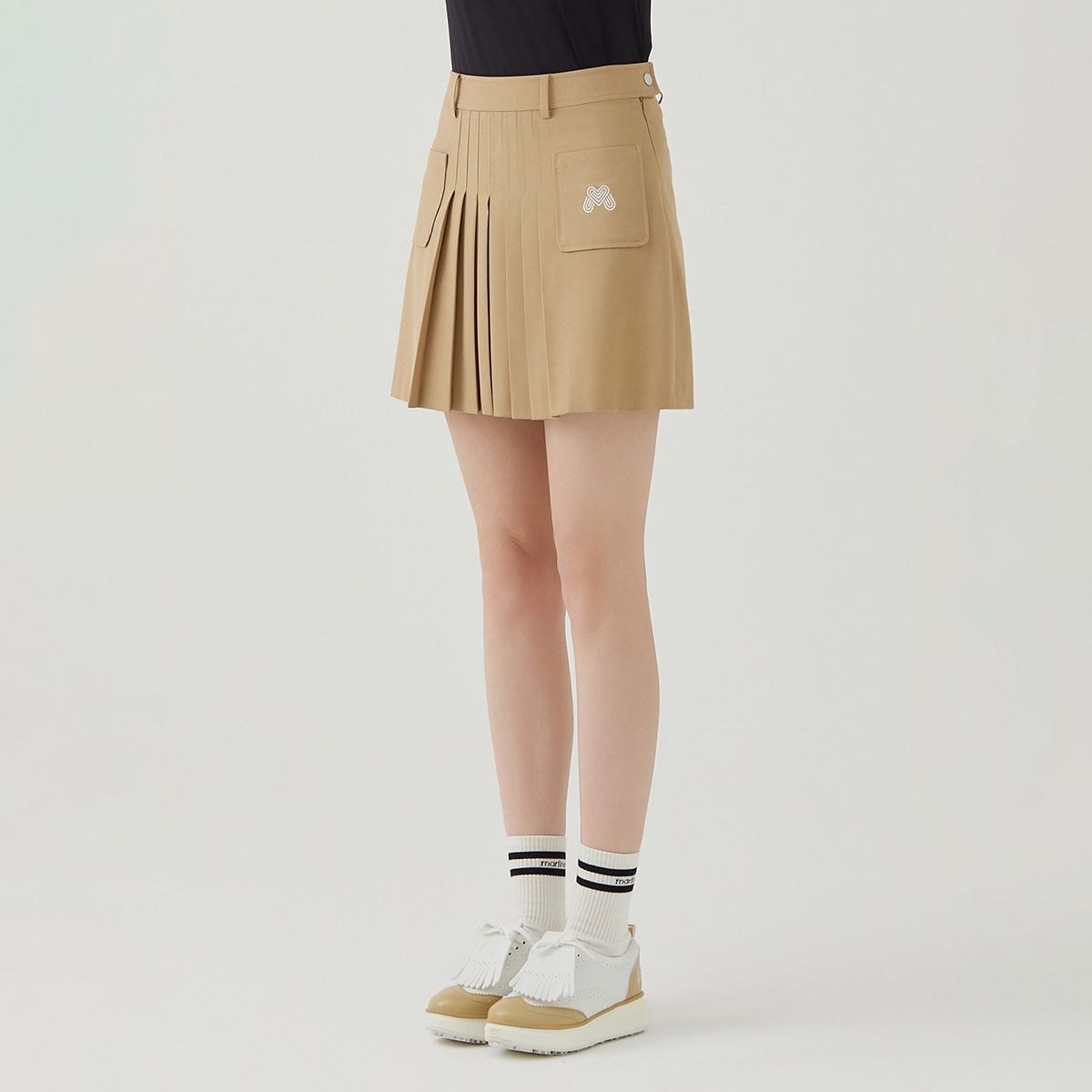 마틴골프(MARTINE GOLF) TR Pleats Culotte_Beige