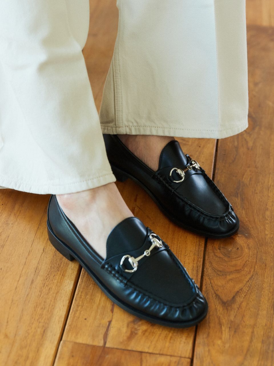 ◆KOMOREBI MUSEUM◆ Handmade cow leather horse fit loafer 2w MUSINSA | KOMOREBI MUSEUM KM319 Handmade cow leather