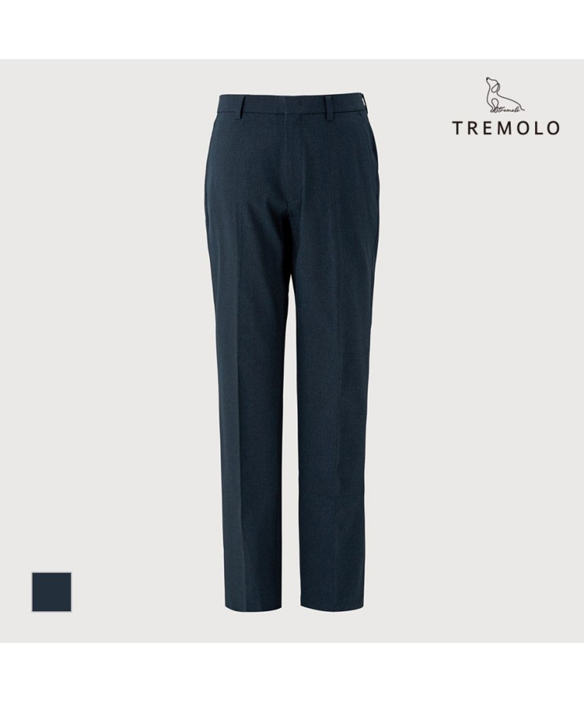 트레몰로(TREMOLO) 남성 NP글렌체크 네이비 팬츠_TRNDLYS1351