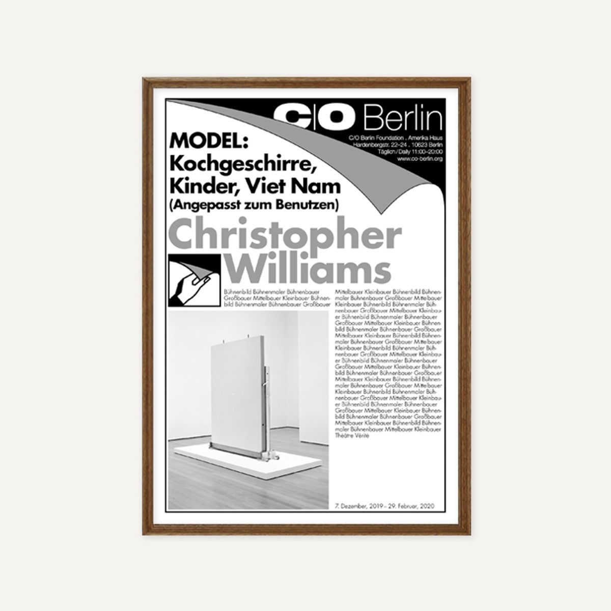 그릿시즌(GREET SEASON) 크리스토퍼 윌리엄스 MODEL: Kochgeschirre, Kinder, Viet Nam, 2019 (액자 포함)