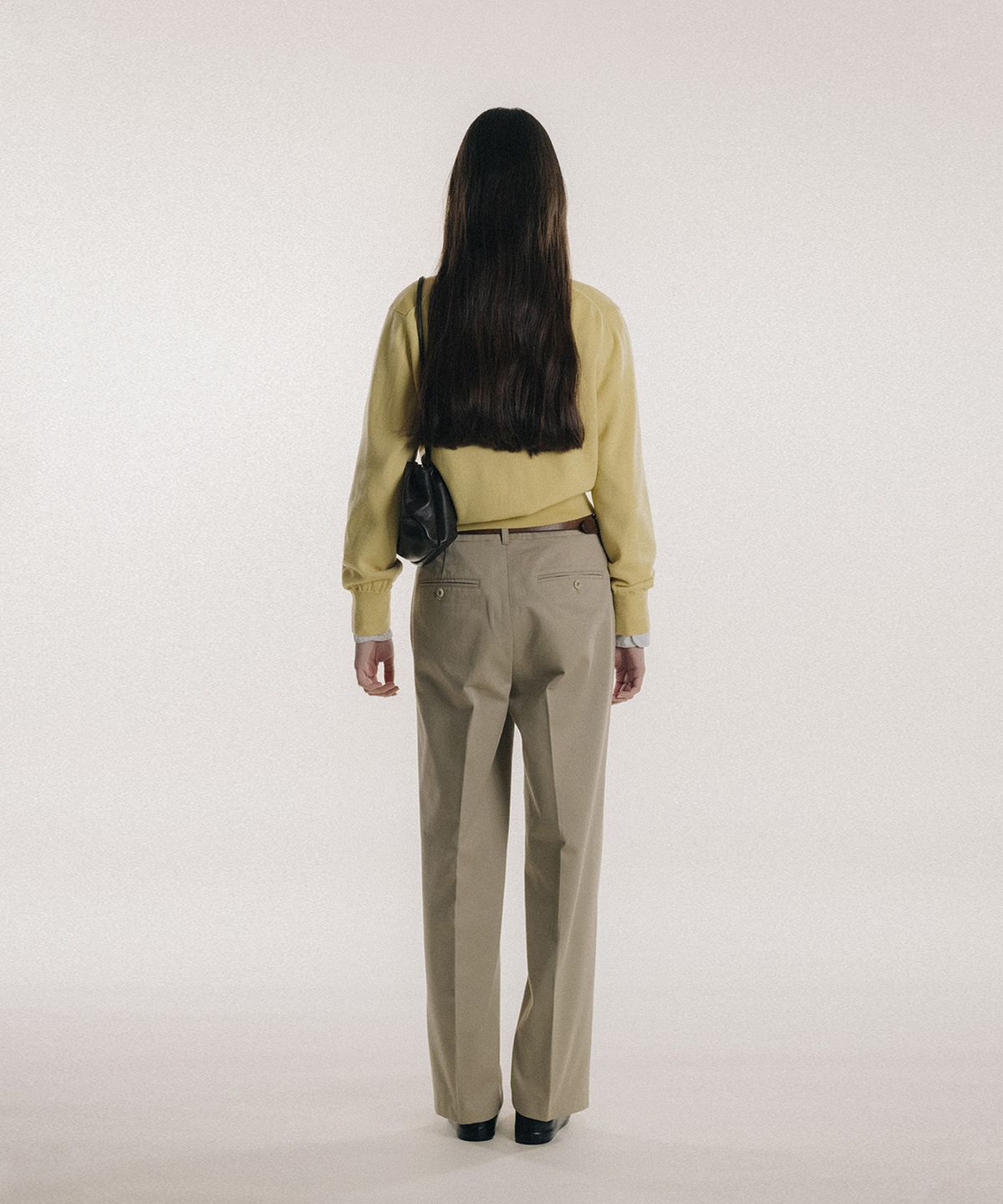블랭크룸 우먼(BLANKROOM HER) 클래식 치노 팬츠_BEIGE