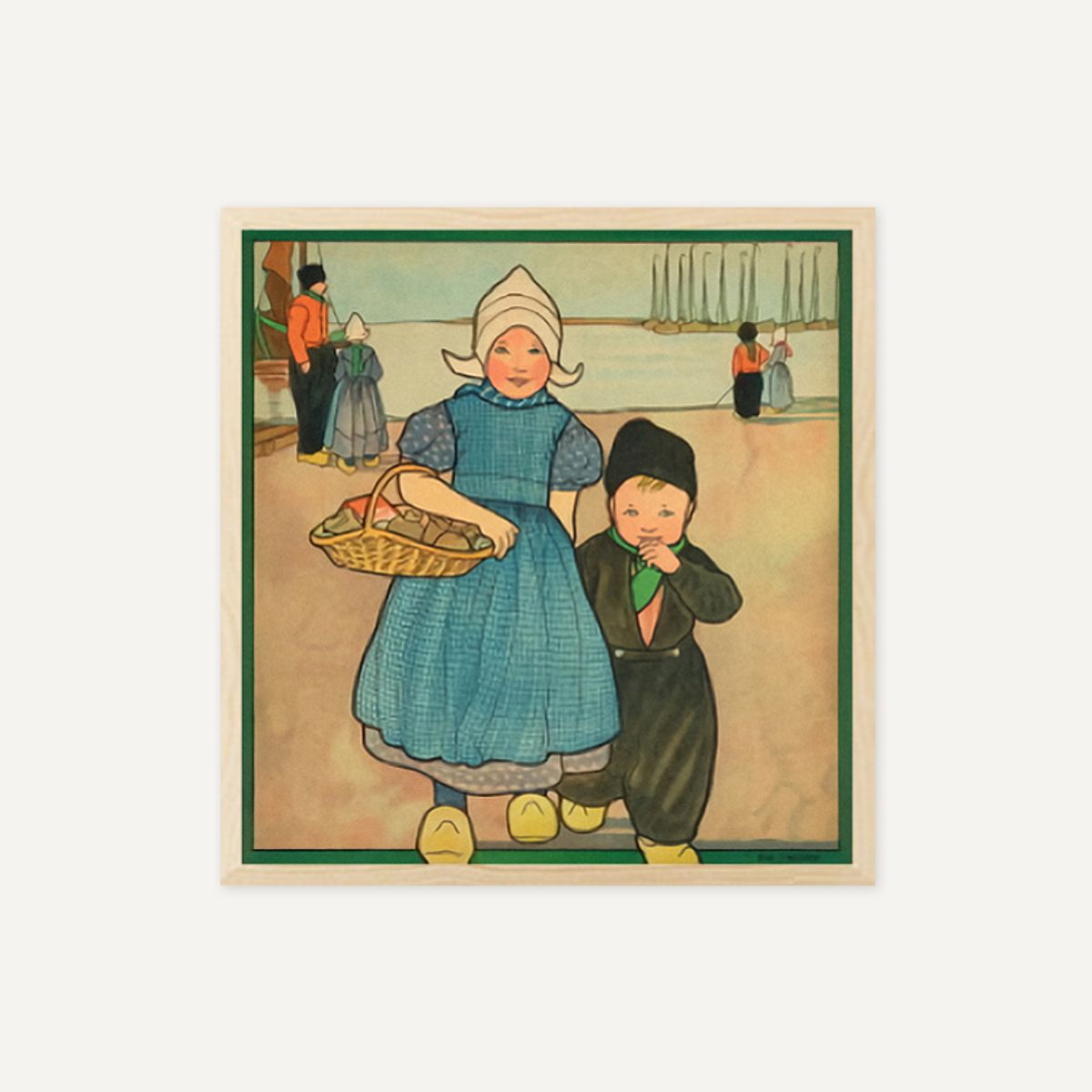그릿시즌(GREET SEASON) 리 크라머 Rie Cramer_1 (액자 포함)