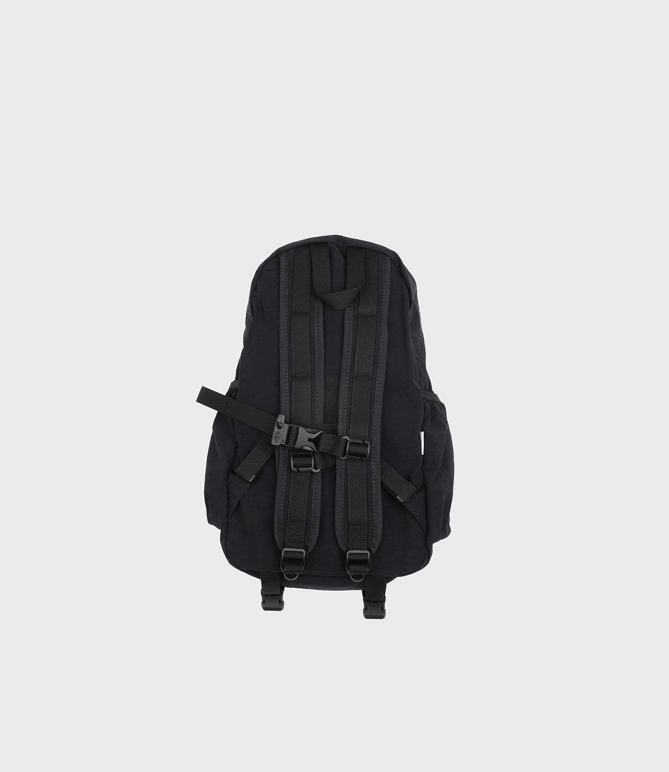 MUSINSA | MMOGARDEN mmo backpack 075 nylon slub / black