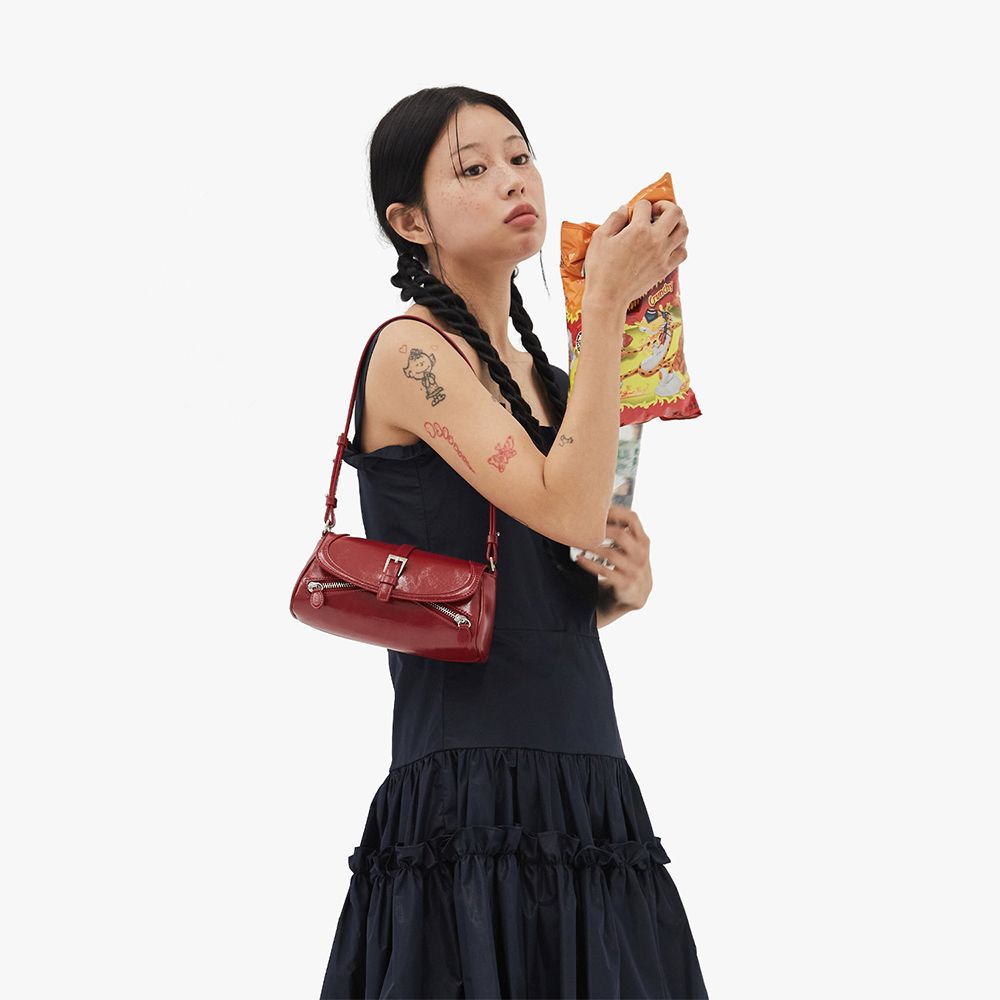 MUSINSA | FINDKAPOOR Becky Bag 21 - Red