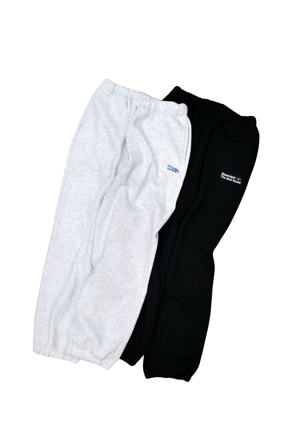 베이스크림(BASECREAM) Basement Sweat Pants Light Gray