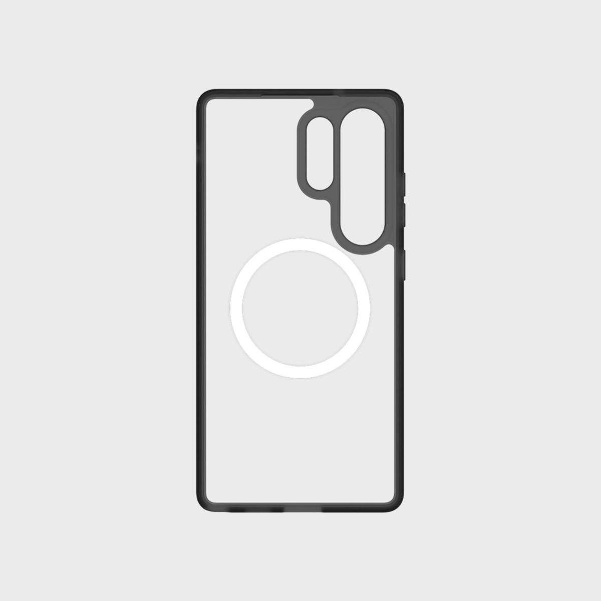 에스엘비에스(SLBS) SLBS 클리어 마그넷 케이스 맷 블랙 for Galaxy S25 Series