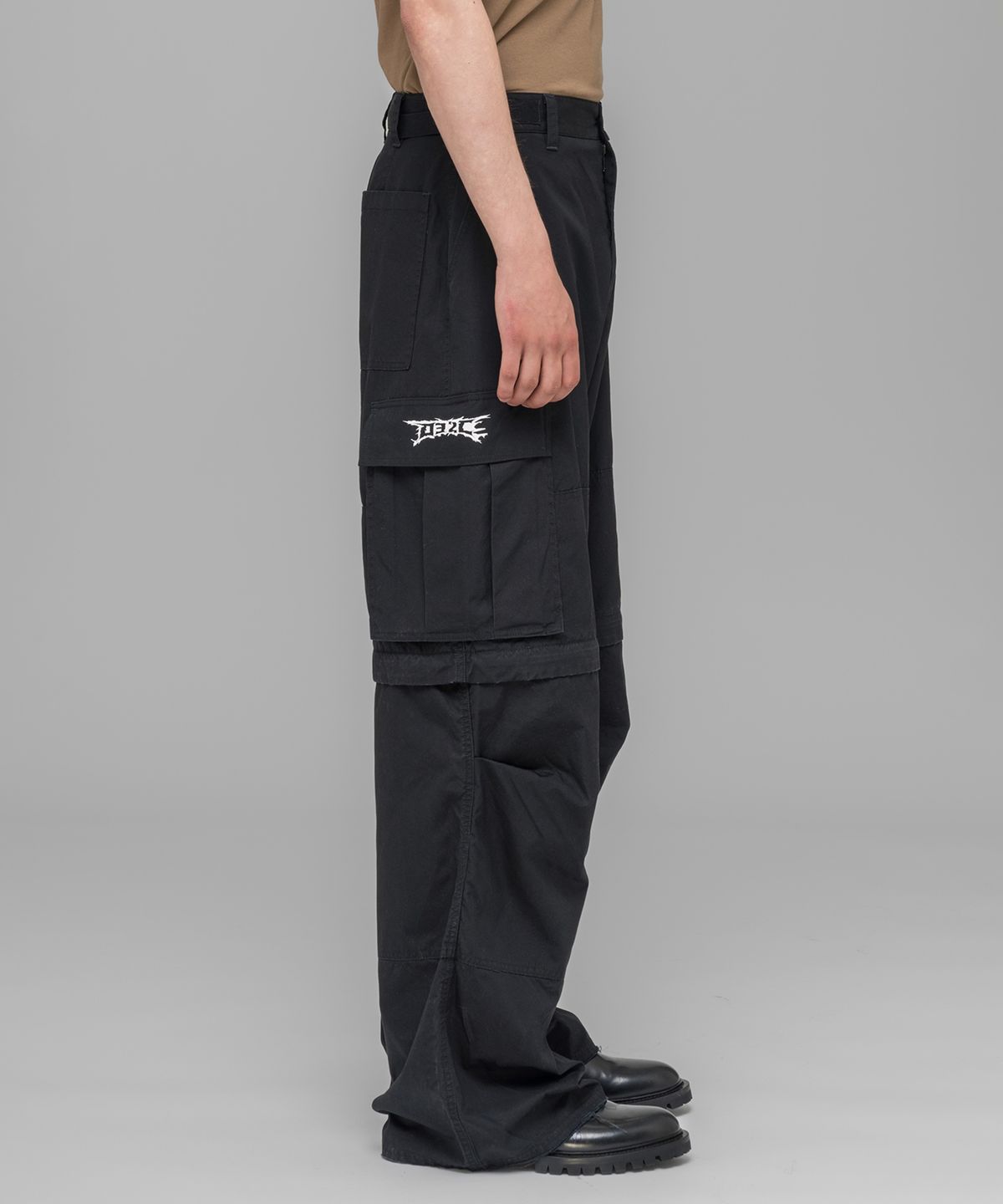 032씨(032C) (U) 인터미션 카고 팬츠 블랙 INTERMISSION CARGO PANTS BLACK