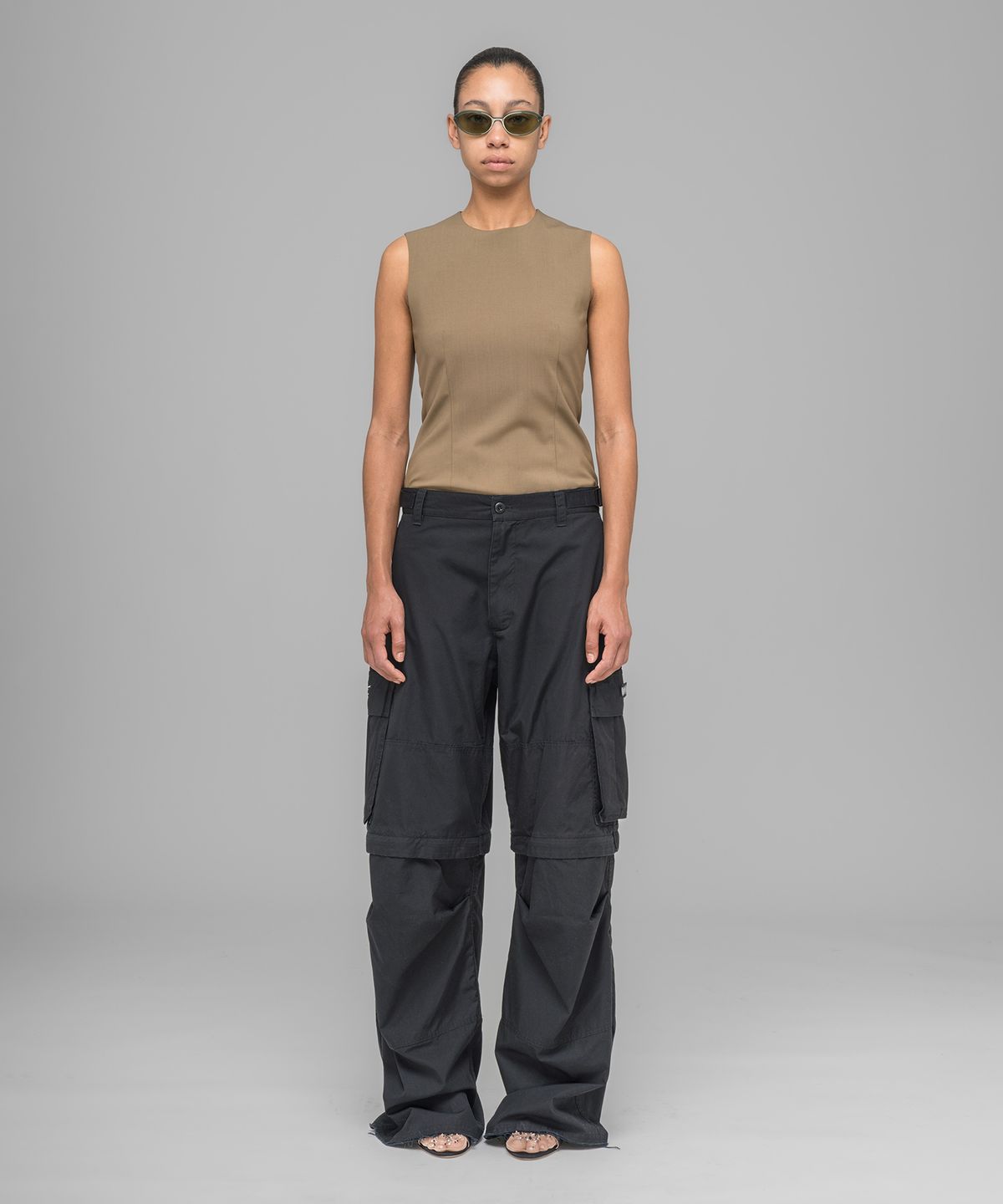 032씨(032C) (U) 인터미션 카고 팬츠 블랙 INTERMISSION CARGO PANTS BLACK