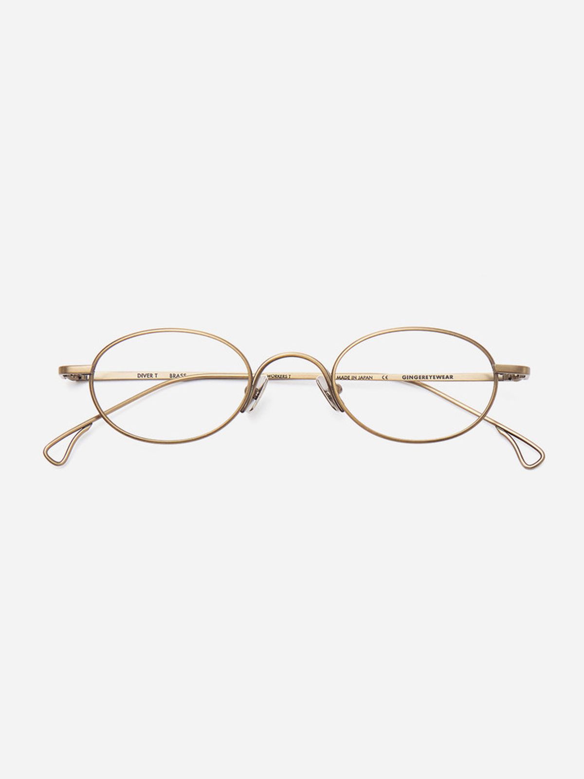 진저아이웨어(GINGER EYEWEAR) [WORKERS T] DIVER T 다이버 티 3 col 티타늄 안경