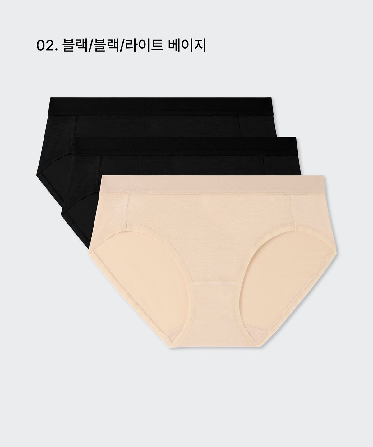 무신사 스탠다드 우먼(MUSINSA STANDARD WOMAN) 우먼즈 모달 팬티 3팩