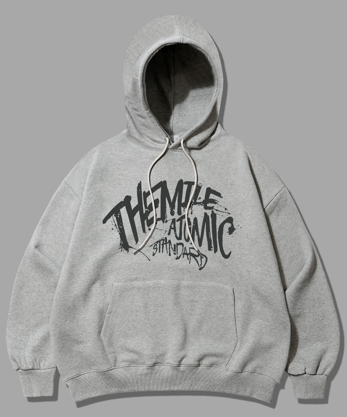 더마일(THEMILE) 어토믹 스웨트 후드 [GRAY]