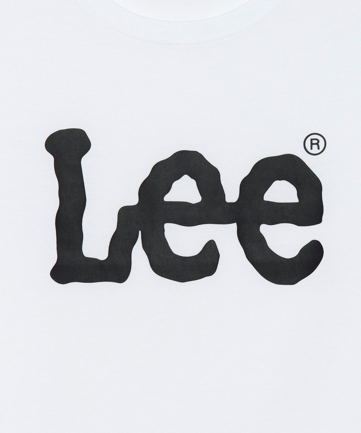 리(LEE) 우먼 빅 트위치 로고 크롭 티셔츠 화이트
