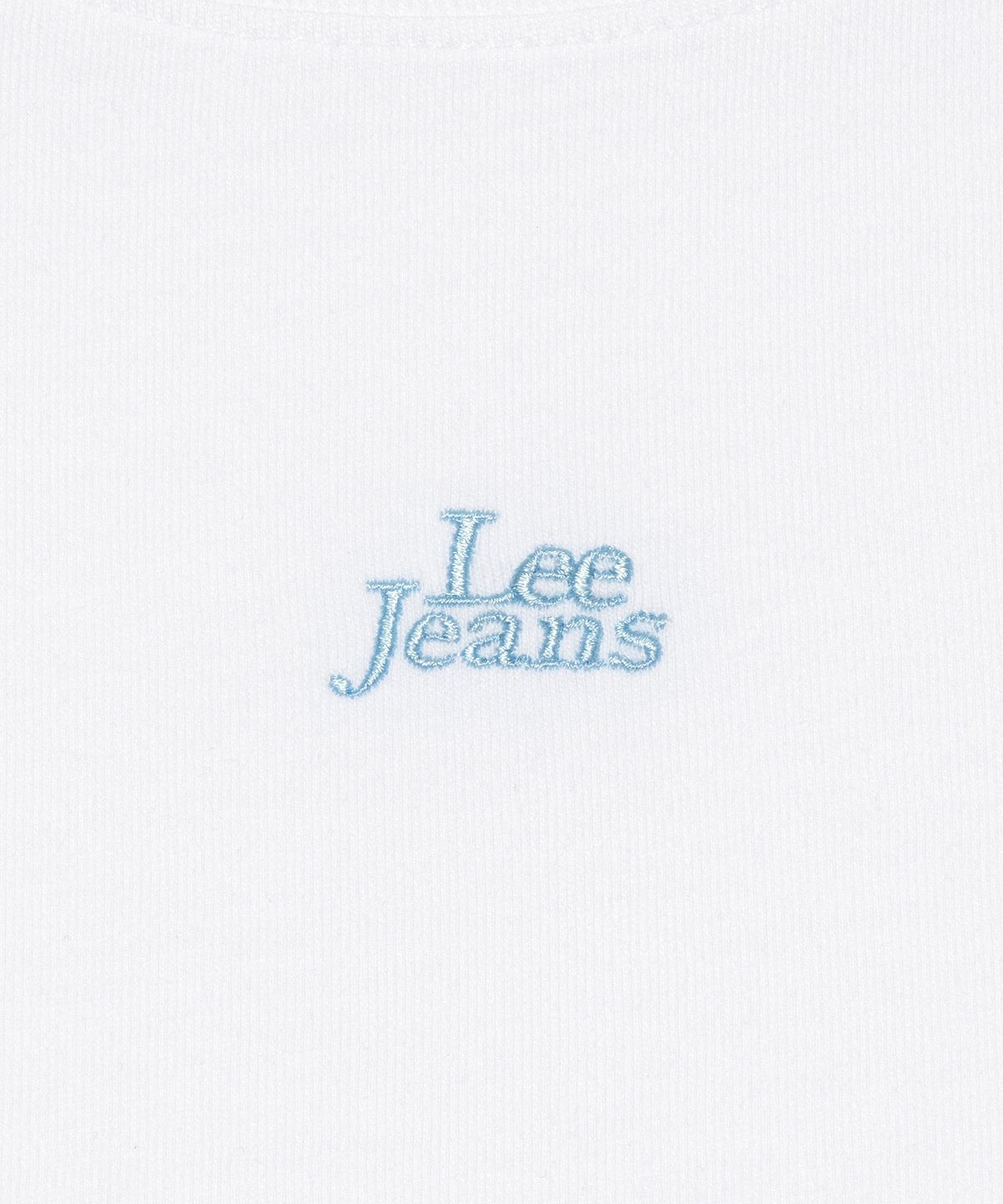 리(LEE) 우먼 리진스 티셔츠 화이트