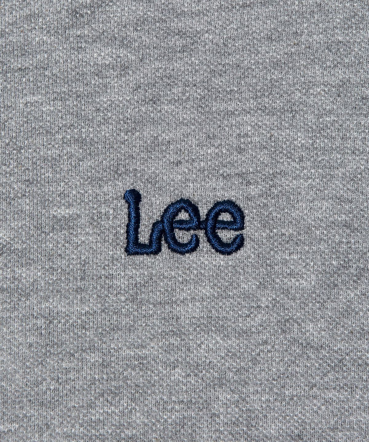 리(LEE) 피케 카라 티셔츠 그레이