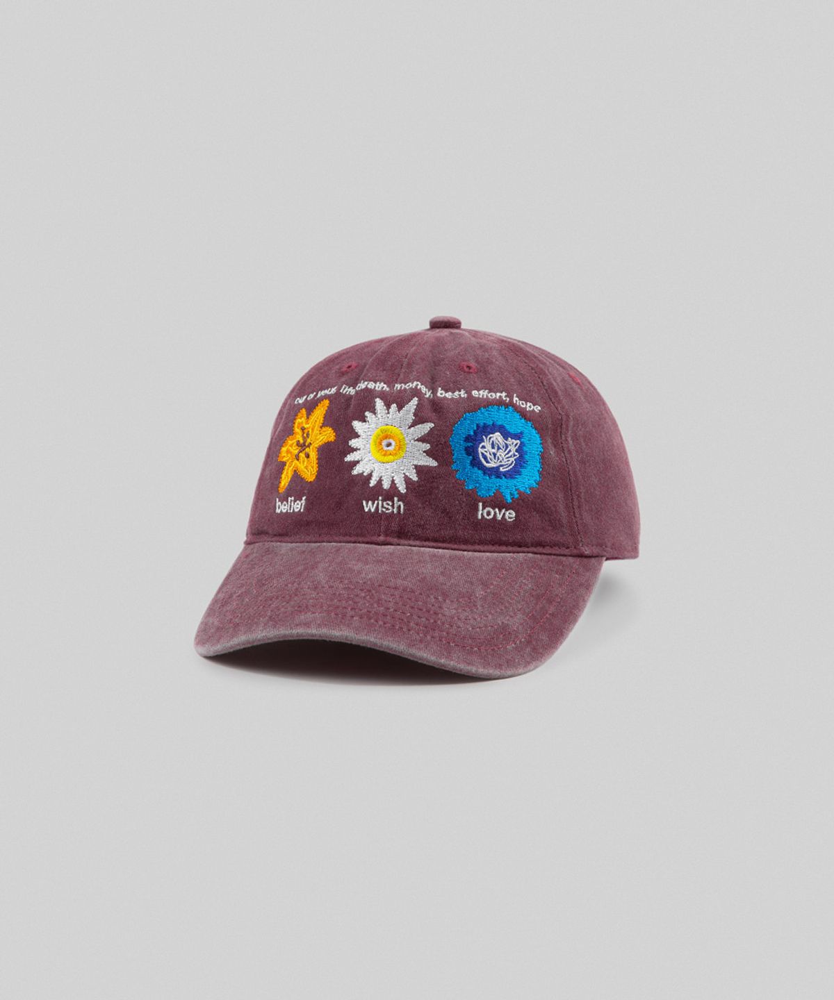 마이딥블루메모리즈(MY DEEP BLUE MEMORIES) NATIVITY MM CAP STONE WASHING (BLACK)