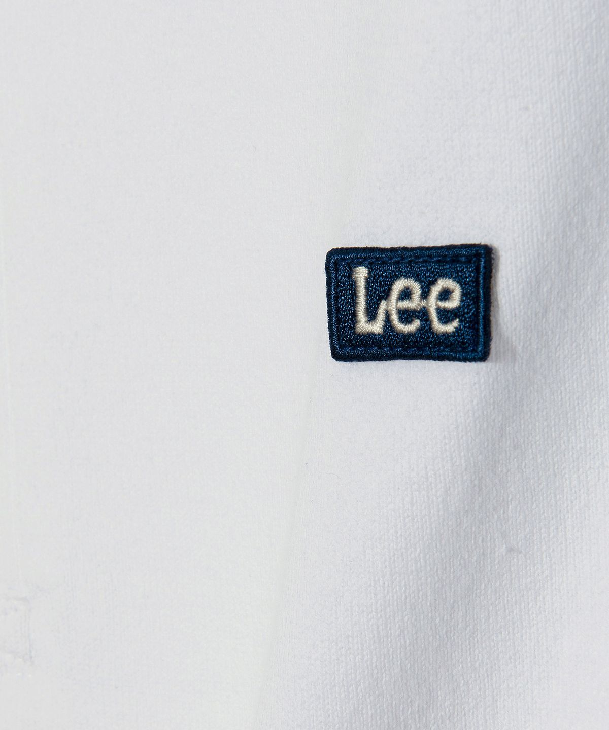 리(LEE) 헨리넥 티셔츠 화이트