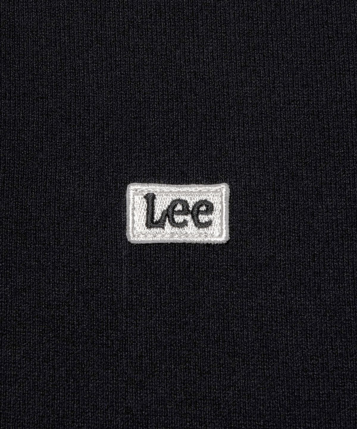 리(LEE) 헨리넥 티셔츠 블랙