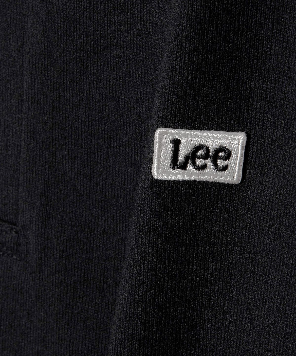 리(LEE) 헨리넥 티셔츠 블랙