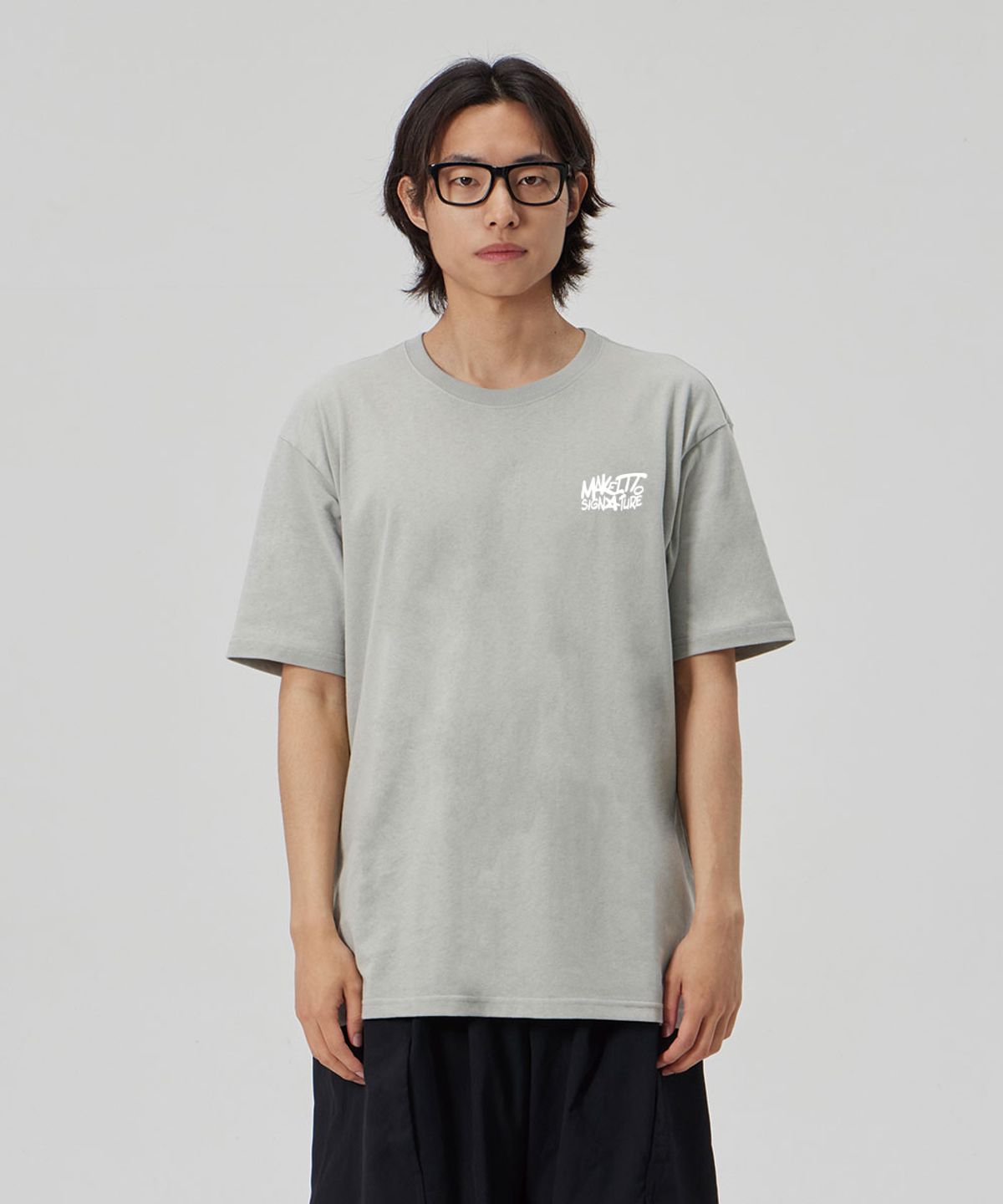 메이킷투(MAKEITTO) [GRAFFITI3 LOGO]CREW NECK TEE_MINT